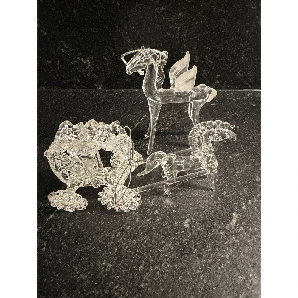 Vintage Mixed Glass Christmas Ornaments Lot Icicles Animals Hearts Shoe Tree 40+